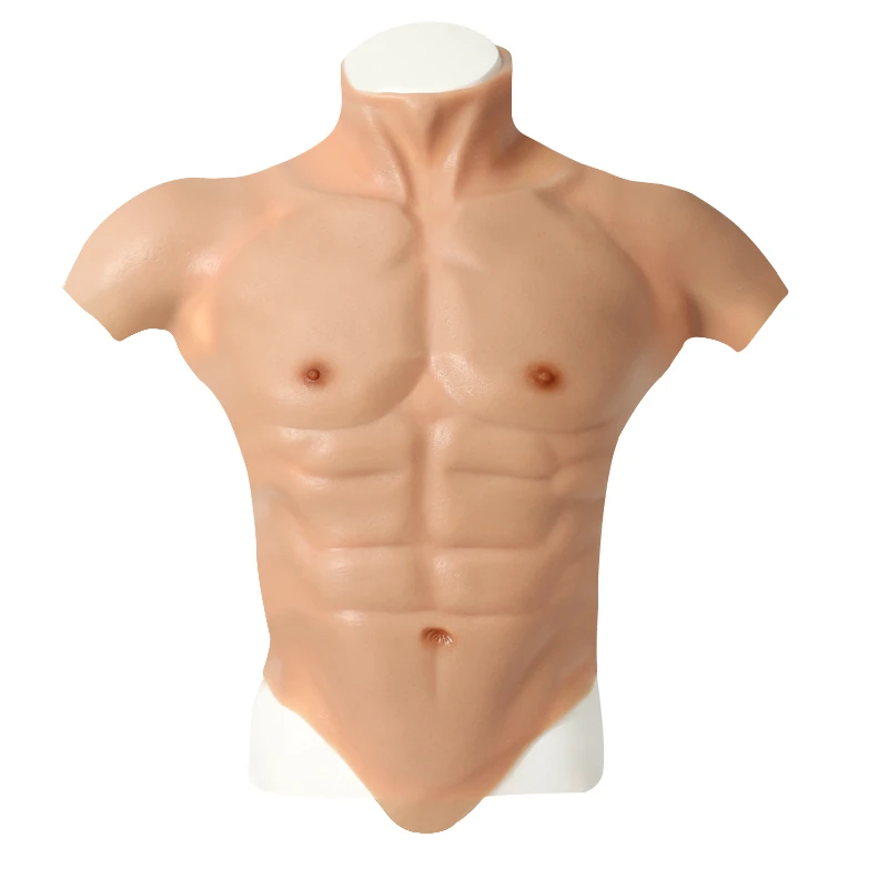 Silicone Muscle Suit With Arms